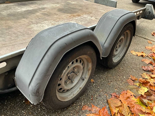 2017 tohaco w2 dubbelas machinetransporter met verstelbare luchtvering - afbeelding 8 van  32