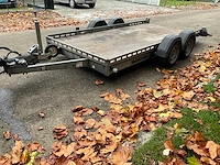 2017 tohaco w2 dubbelas machinetransporter met verstelbare luchtvering