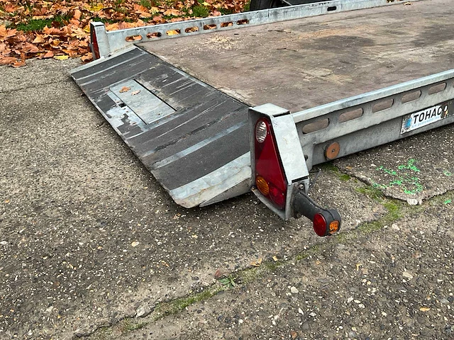 2017 tohaco w2 dubbelas machinetransporter met verstelbare luchtvering - afbeelding 18 van  32
