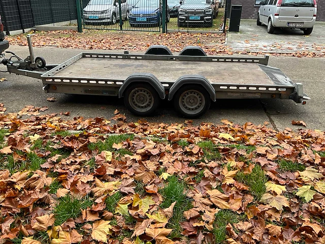 2017 tohaco w2 dubbelas machinetransporter met verstelbare luchtvering - afbeelding 12 van  32
