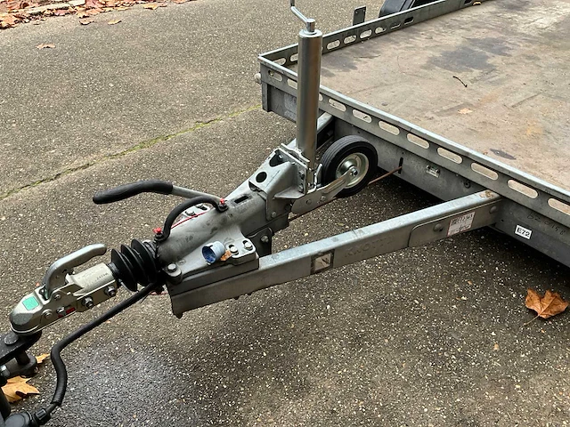2017 tohaco w2 dubbelas machinetransporter met verstelbare luchtvering - afbeelding 27 van  32
