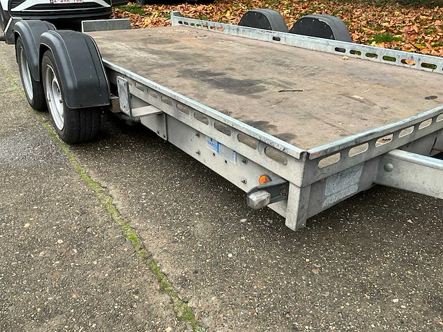 2017 tohaco w2 dubbelas machinetransporter met verstelbare luchtvering - afbeelding 29 van  32