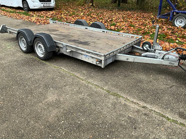 2017 tohaco w2 dubbelas machinetransporter met verstelbare luchtvering - afbeelding 30 van  32