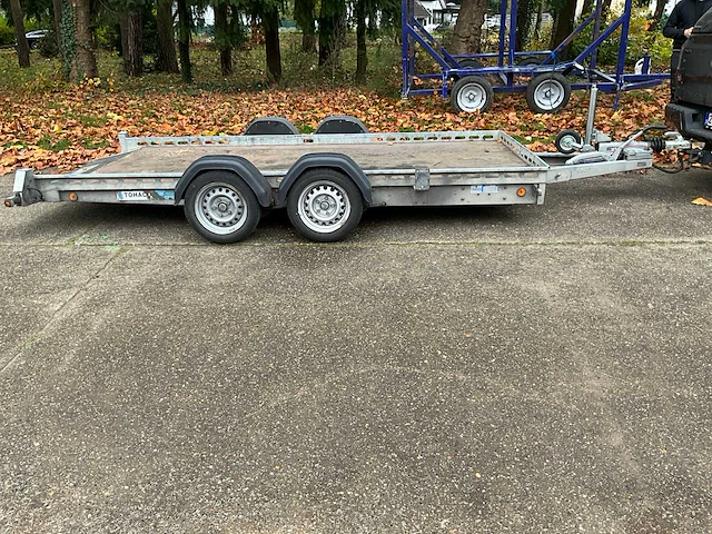 2017 tohaco w2 dubbelas machinetransporter met verstelbare luchtvering - afbeelding 31 van  32