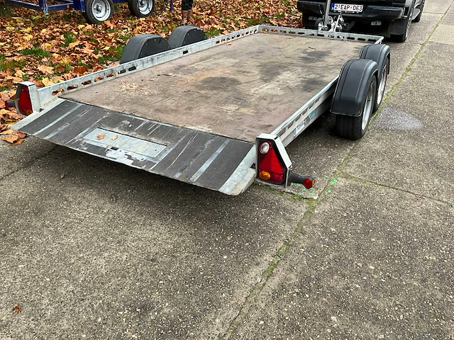 2017 tohaco w2 dubbelas machinetransporter met verstelbare luchtvering - afbeelding 32 van  32