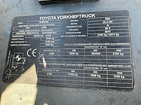2017 toyota 8fbmt45 vorkheftruck (68045-27) - afbeelding 4 van  12