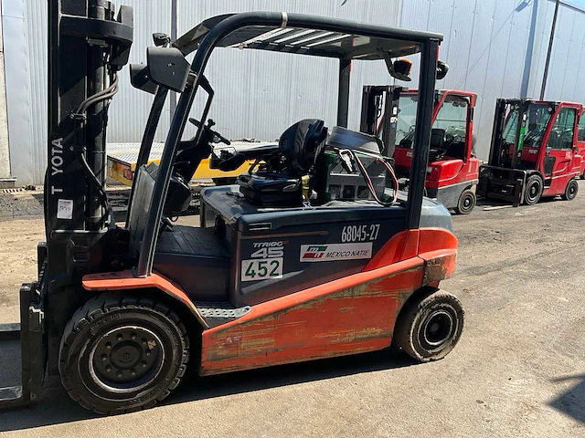 2017 toyota 8fbmt45 vorkheftruck (68045-27) - afbeelding 11 van  12