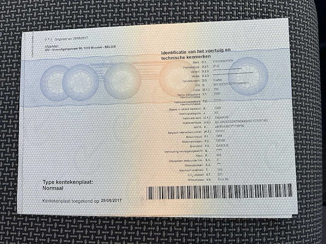 2017 volkswagen crafter bedrijfsvoertuig - afbeelding 39 van  54