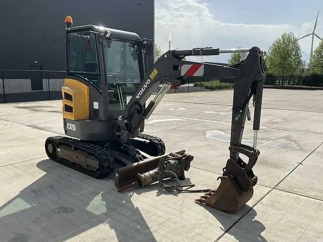 2017 volvo ecr25d midigraafmachine - afbeelding 19 van  25