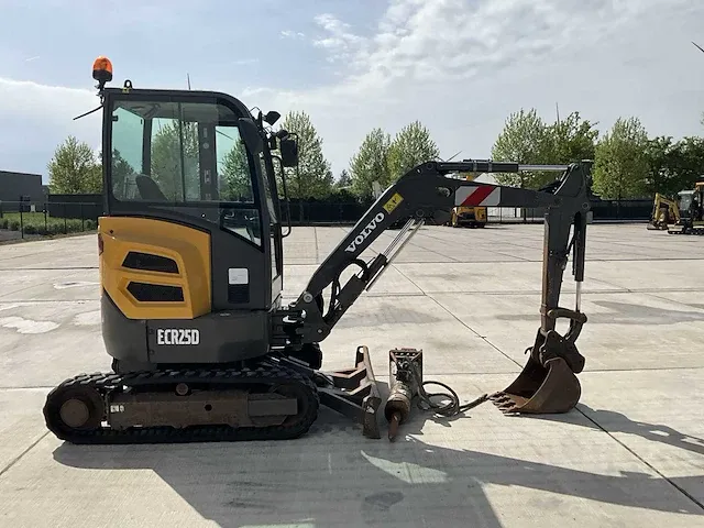 2017 volvo ecr25d midigraafmachine - afbeelding 20 van  25