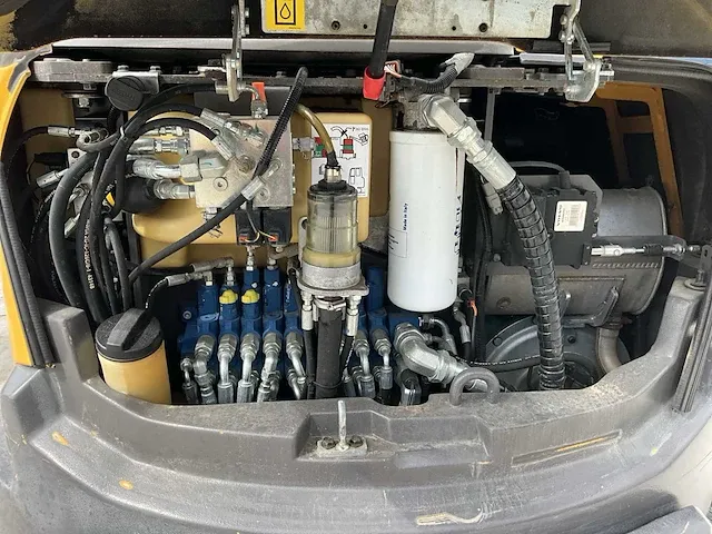 2017 volvo ecr50d midigraafmachine - afbeelding 15 van  24