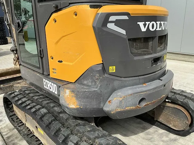 2017 volvo ecr50d midigraafmachine - afbeelding 16 van  24