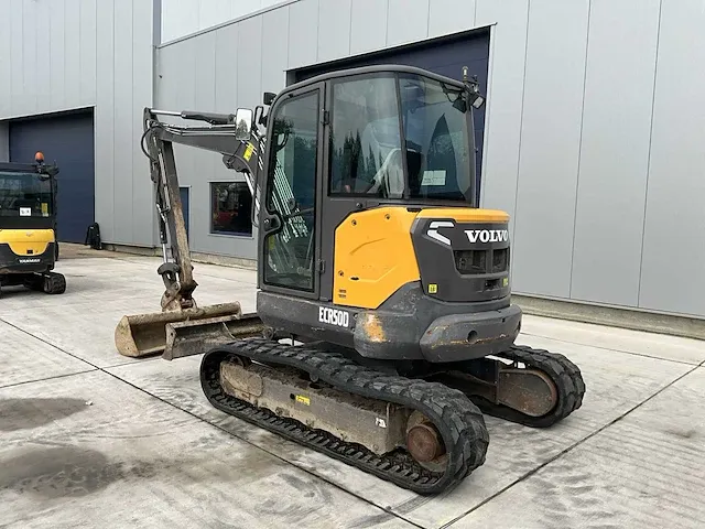 2017 volvo ecr50d midigraafmachine - afbeelding 22 van  24