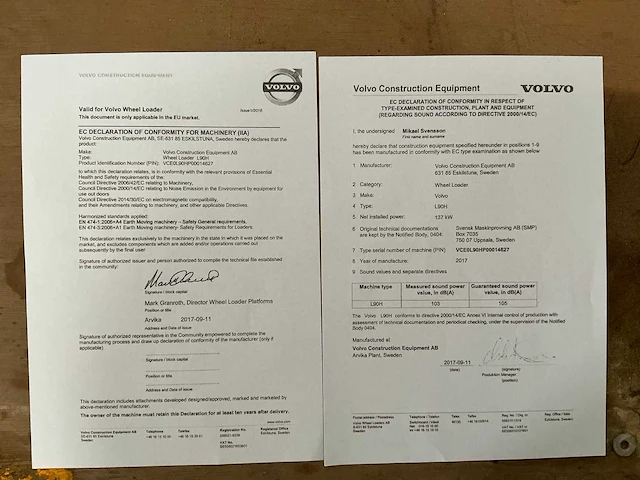 2017 volvo l90h shovel - afbeelding 27 van  33