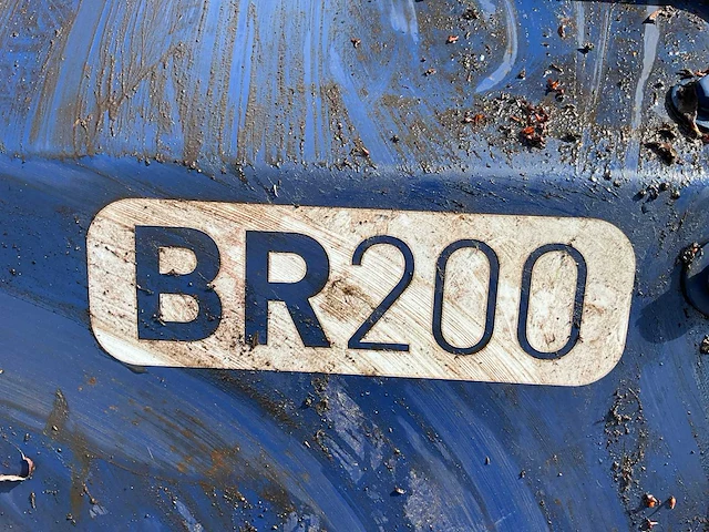 2017 warzee br 200 veegmachine - afbeelding 3 van  12