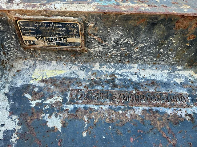 2017 yanmar kantelgraafbak - afbeelding 2 van  12