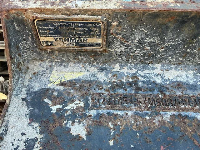 2017 yanmar kantelgraafbak - afbeelding 3 van  12