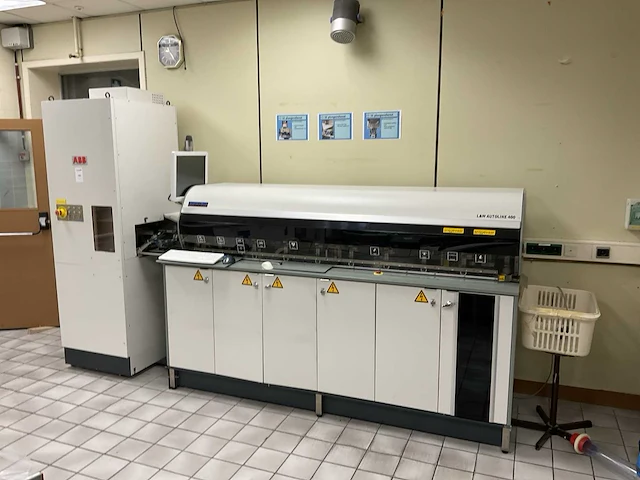 2018 abb / lorentzen&wettre l&w autoline 400 geautomatiseerd testsysteem voor papier en karton - afbeelding 11 van  18