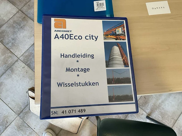 2018 arcomet a40 eco city mobiele torenkraan - afbeelding 8 van  21