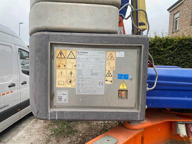 2018 arcomet terex comedil cbr28p mobiele torenkraan - afbeelding 10 van  13