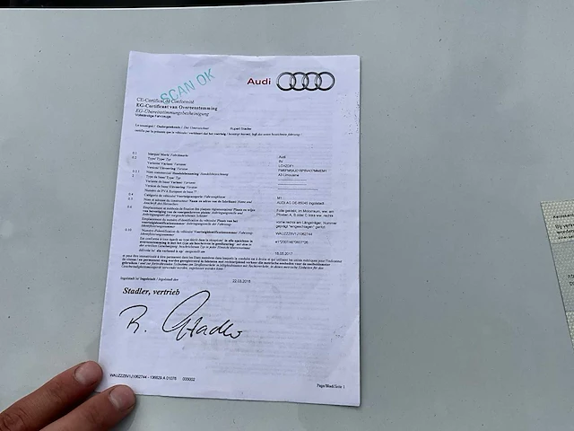 2018 audi a3 limousine personenauto - afbeelding 45 van  48