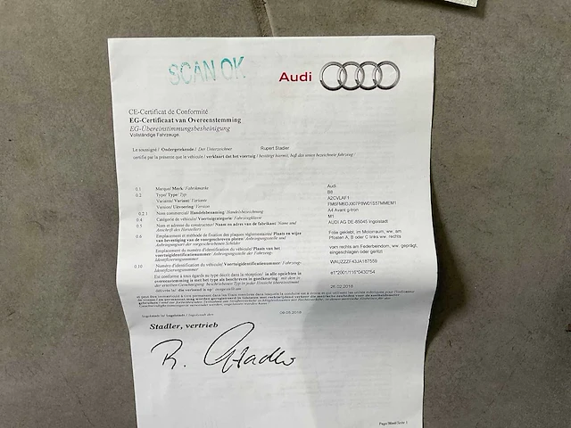 2018 audi a4 avant g-tron personenauto - afbeelding 27 van  37