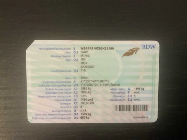 2018 bmw 118i personenauto - afbeelding 19 van  28