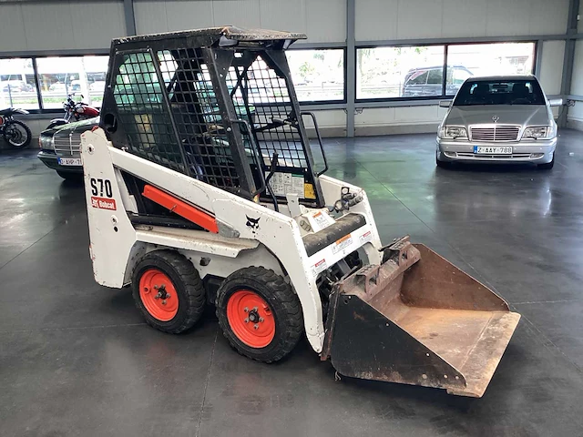 2018 bobcat s70 graaflaadmachine - afbeelding 1 van  10