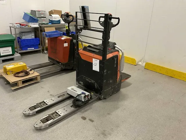 2018 bt levio lpe200 elektrische palletwagen - afbeelding 1 van  8
