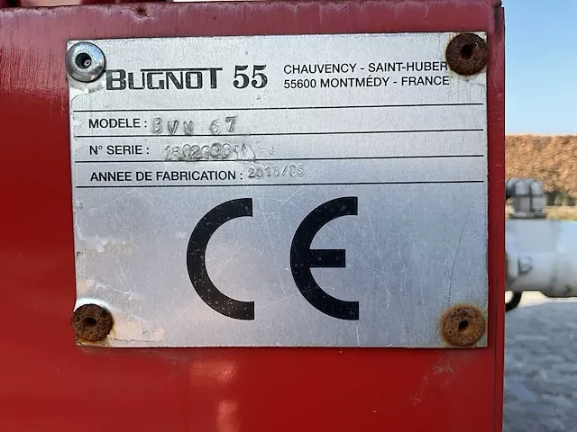 2018 bugnot bvn67 houthakselaar - afbeelding 10 van  18