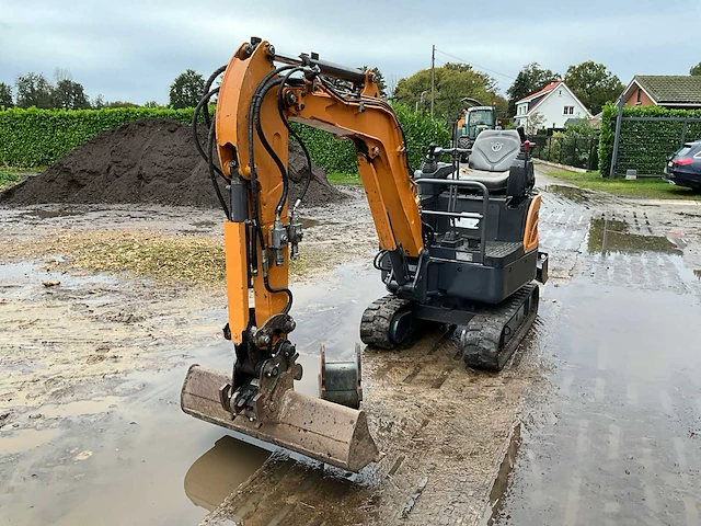 2018 case - cx17c - minigraafmachine - afbeelding 28 van  33
