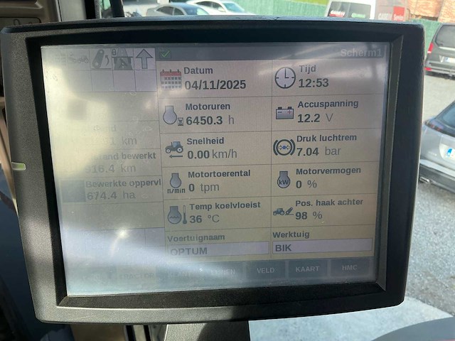 2018 case ih ih optum 270 cvx 4 wielaangedreven tractor - afbeelding 6 van  19