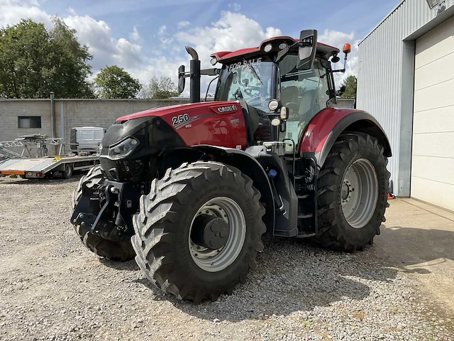 2018 case ih optum 250 cvx vierwielaangedreven landbouwtractor - afbeelding 12 van  18