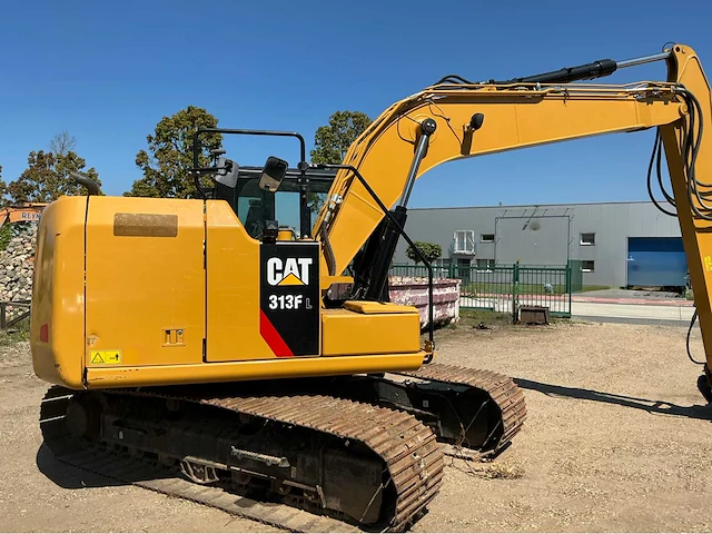 2018 caterpillar 313fl rupsgraafmachine - afbeelding 3 van  29
