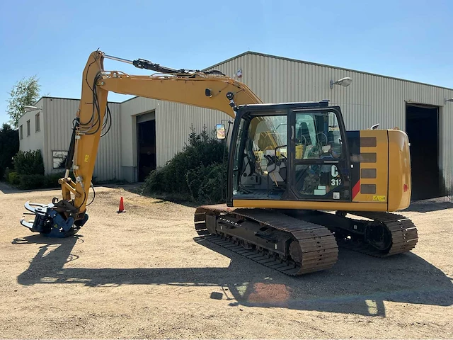 2018 caterpillar 313fl rupsgraafmachine - afbeelding 1 van  29