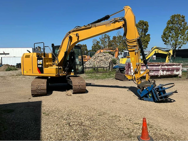 2018 caterpillar 313fl rupsgraafmachine - afbeelding 29 van  29