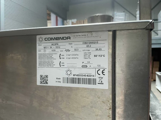 2018 comenda ac2p6 korvenvaatwasmachine lijn - afbeelding 4 van  13