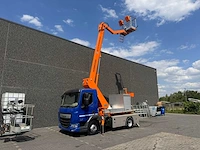 2018 daf lf 180 hubmeister hm 19 tk hoogwerker - afbeelding 1 van  15