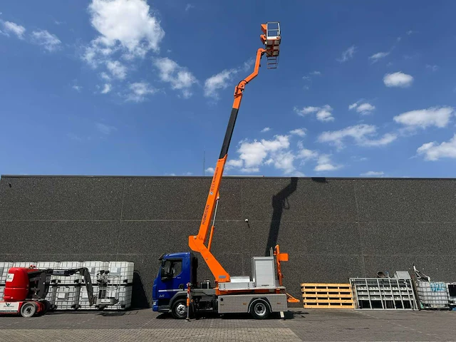 2018 daf lf 180 hubmeister hm 19 tk hoogwerker - afbeelding 8 van  15