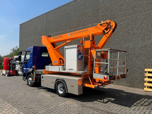 2018 daf lf 180 hubmeister hm 19 tk hoogwerker - afbeelding 12 van  15