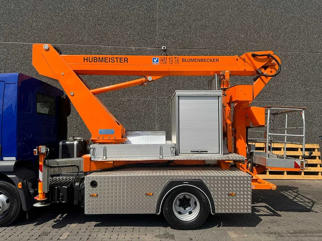 2018 daf lf 180 hubmeister hm 19 tk hoogwerker - afbeelding 13 van  15