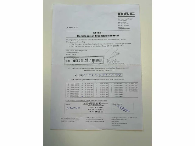 2018 daf xf 450 ft vrachtwagen - afbeelding 77 van  81