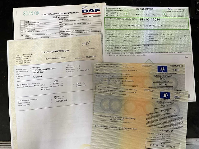 2018 daf xf450ft vrachtwagen - afbeelding 24 van  30