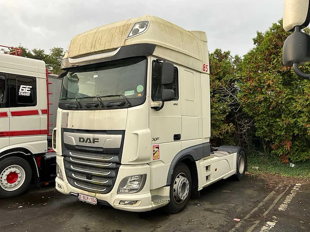 2018 daf xf480ft vrachtwagen trekker - afbeelding 1 van  21