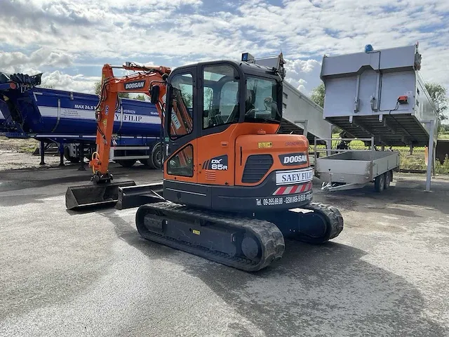 2018 doosan dx62r-3 rupsgraafmachine - afbeelding 18 van  23