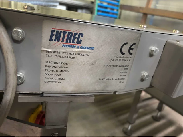 2018 entrec transver bochtband (2x) - afbeelding 7 van  13