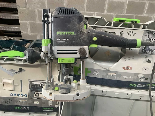 2018 festool of 1400 eqb bovenfrees - afbeelding 1 van  4