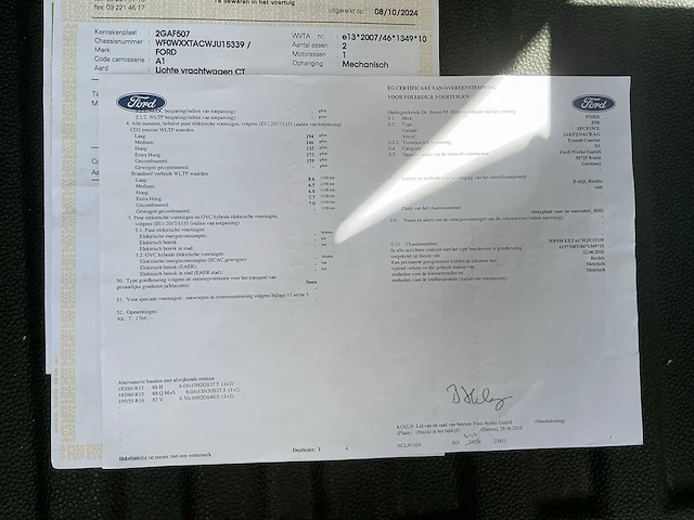 2018 ford transit courier jn8 lichte vracht - afbeelding 44 van  50