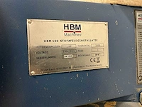 2018 hbm 100 stofafzuiginstallatie - afbeelding 2 van  6