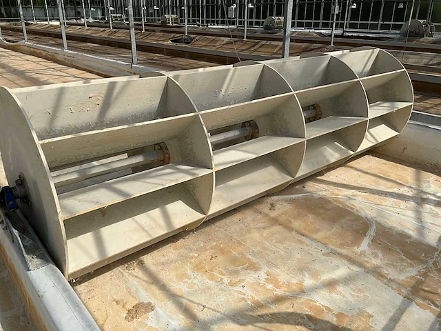 2018 hees machinery groot formaat paddlewheel (2x) - afbeelding 1 van  16